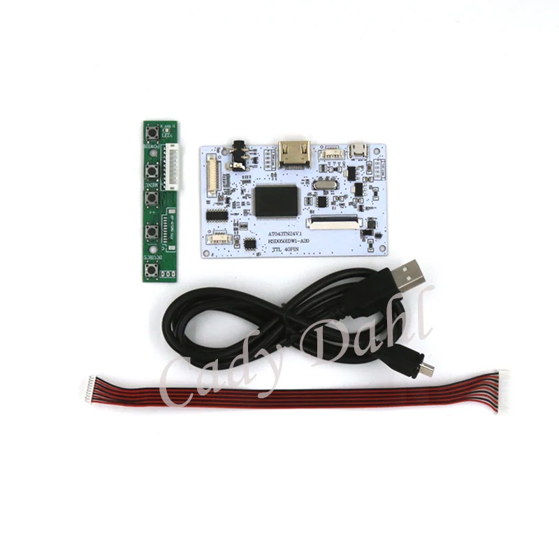 HDMI ЖК-дисплей контроллер драйвер платы модуль для Raspberry Pi 3, 4, " AT043TN24 480X272 40 штифтов TTL lcd Дисплей Панель матрица