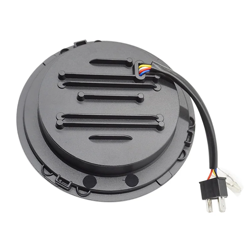 Suporte de Farol de Led para Motocicleta Acessórios para Motocicleta Polegadas com Revestimento Farol de Lâmpada para Harley Anel de 7 Alta - Baixa Luz Led 7 '' 50w h4 21 Computers & Electronics