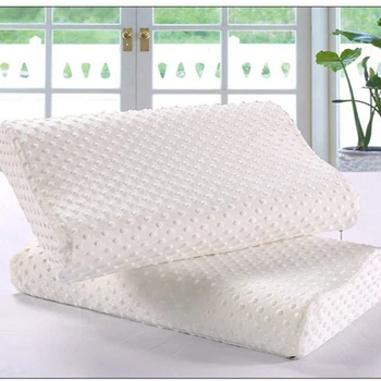 

Slow Rebound Memory Foam Gel Cool Cooling Pillow Neck Cervical Protective Healthcare Pillows Neck Support Pillows