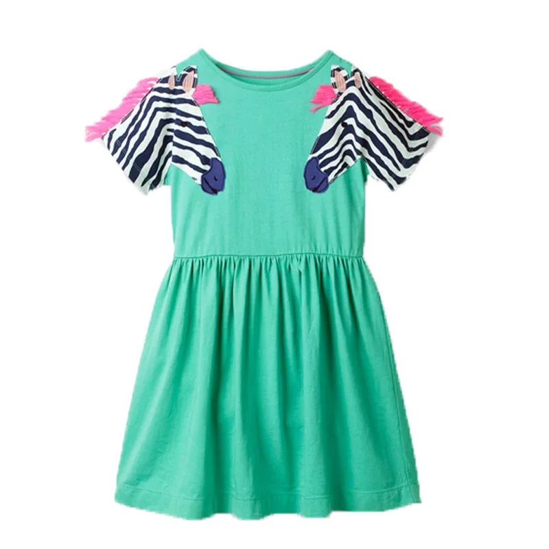 

2020 New Arrival Baby Princess Dresses Cotton Summer Girls Party Dress Fashion Kids School Children Clothing Toddler Dresses