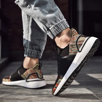 

Summer 2020 men's shoes breathable mesh shoes men's shoes ultra light Korean fashion shoes outdoor versatile sports casual shoes