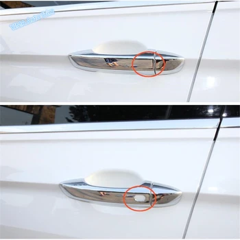 

Lapetus Auto Styling Side Door Handle Catch Cap Auto Accessories Cover Trim Fit For Volkswagen VW Tiguan 2016 - 2020 ABS