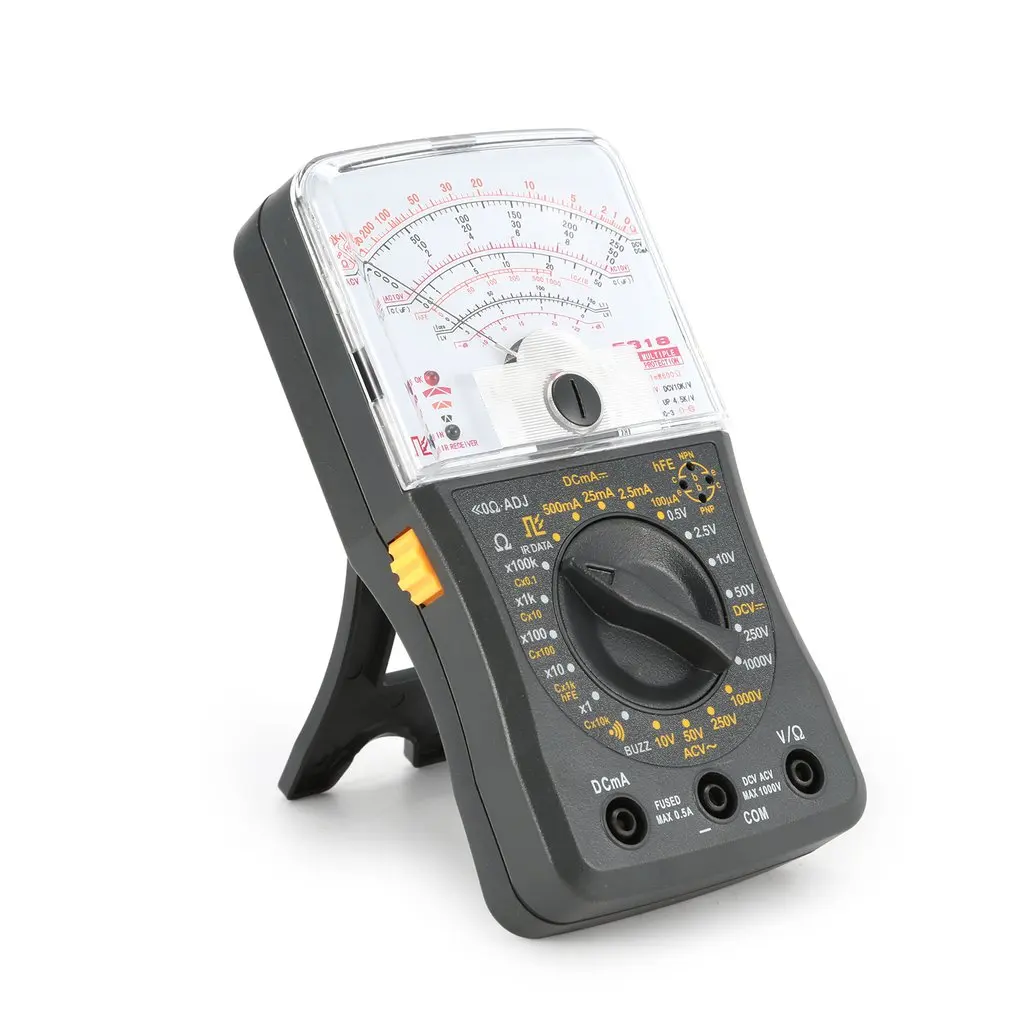 Mini Handheld Analog Multimeter Ac/dc Voltmeter Ammeter Resistance