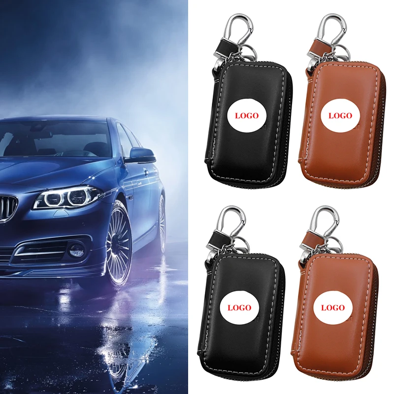 

1pcs Leather Key Package Car Badge Key Package for Bwms M E90 E60 F10 F30 E46 G20 X1 X3 X4 X5 E70 F20 E39 E92 Automotive Goods