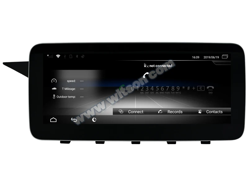 WITSON Android большой экран автомобильный DVD gps с радио для MERCEDES-BENZ GLK X204 2008-2012(NTG4.0) автомобильный аудио для BENZ GLK