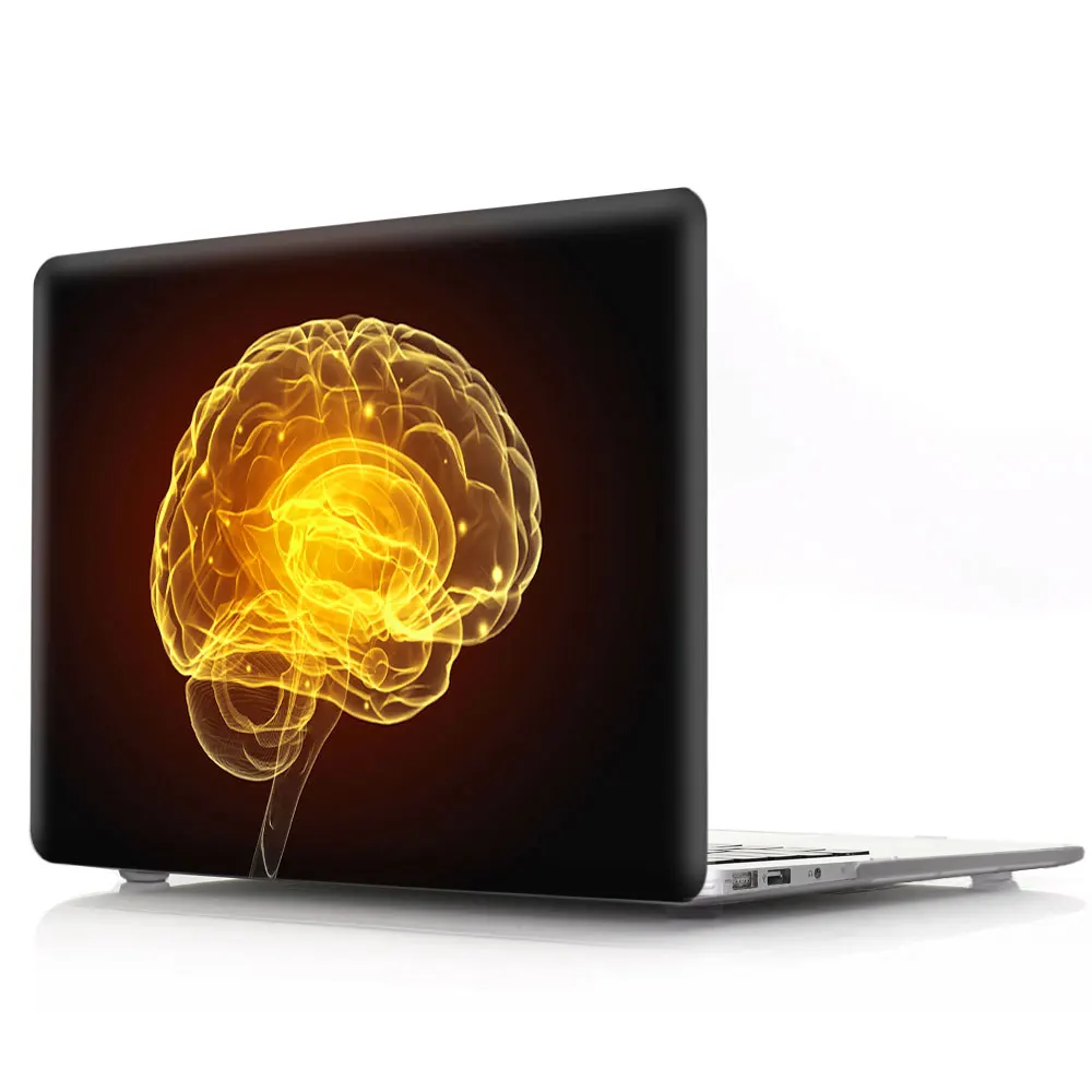 Чехол для ноутбука Brain для Macbook Pro 13 15 чехол из ПВХ с рисунком для Macbook Pro 13 15 Touch bar A1707 A1989 A1990 чехол