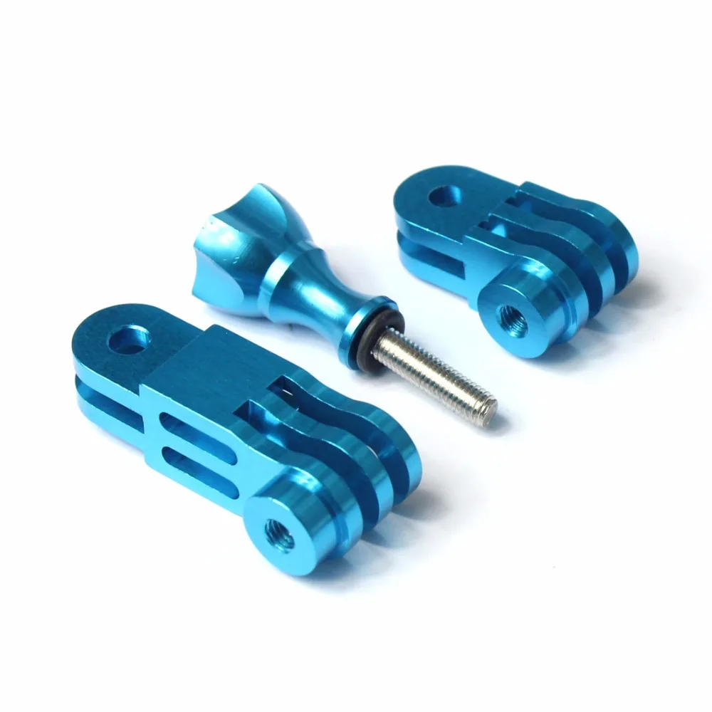 CNC-Aluminium-Drei-Wege-Schwenkarm-Montageadapter für GOPRO Hero 13 12 11 10, DJI Yi SJcam EKEN AEE Sony Action-Kamera-Stativhalter – Detail 13