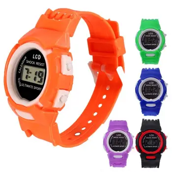 

New Electronic Smart Watch LCD Round Phone For Kids Children Smart Silicone Watch 22cm Long And 1.8cm Wide