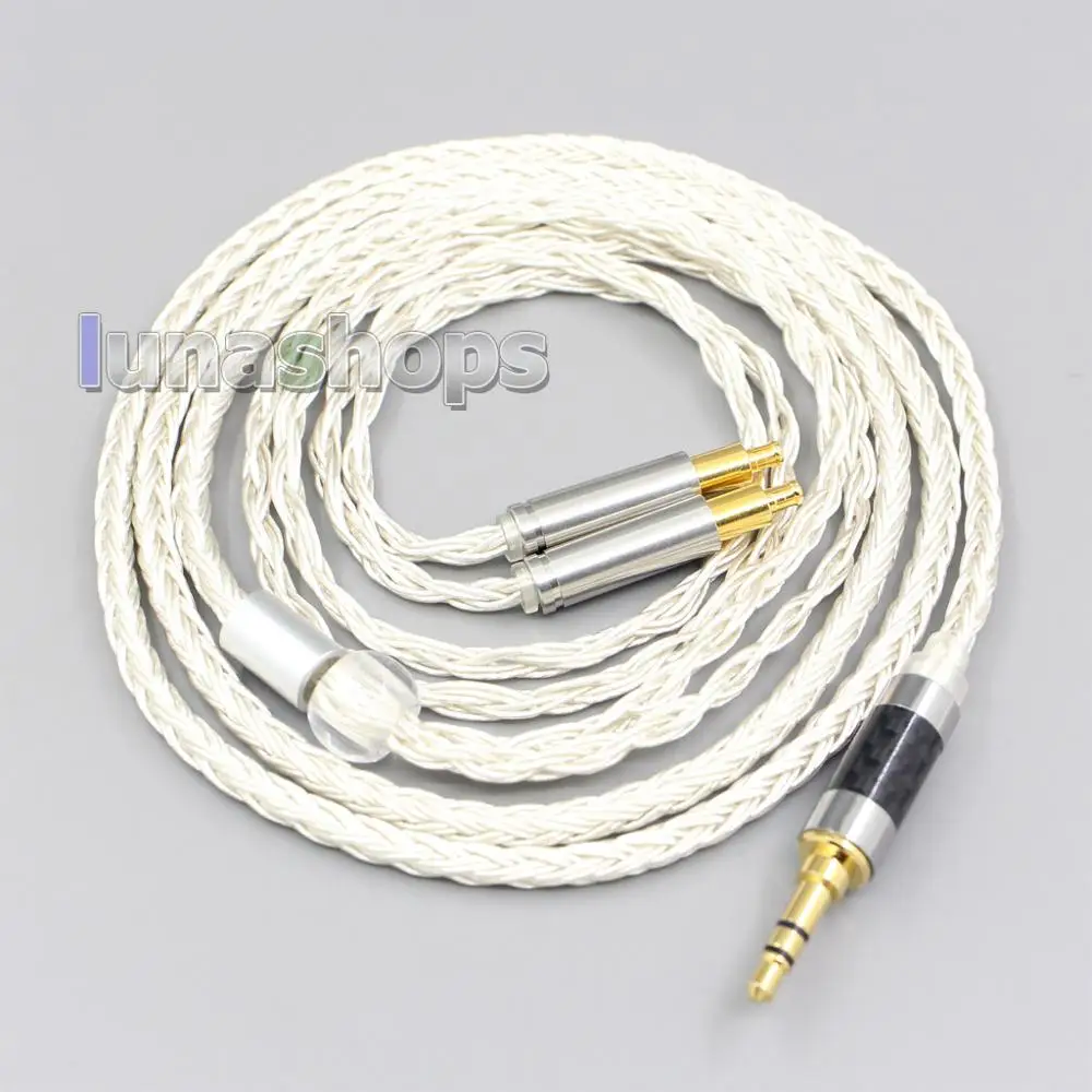 LN007241 16 Core OCC Silver Plated Headphone Cable For Audio Technica ATH ADX5000 MSR7b 770H 990H ESW950 SR9 ES750 ESW990