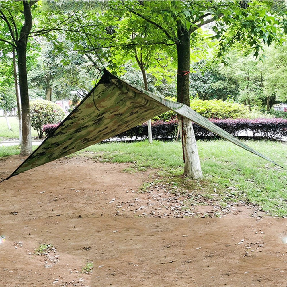 Waterproof Anti-mosquito Sunshade Canopy Awning with Mosquito Net Hammock Set Outdoor Camping Hiking Supplies Dropship