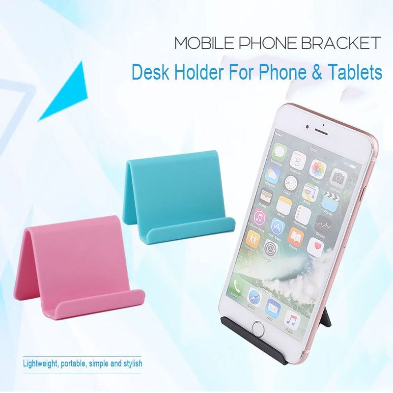 Mobile-Phone-Holder-Table-Desktop-Stand-Plastic-Desk-Mount-Candy-Color-Mini-Portable-Holder-Universal-Bracket