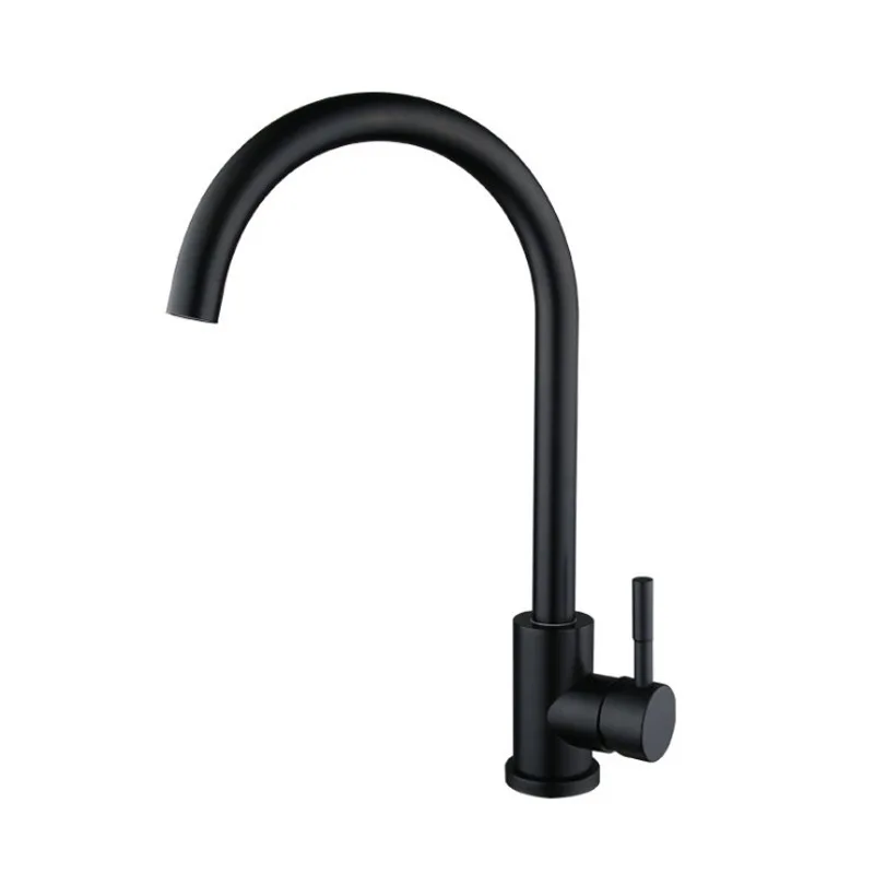 Factory Price Matte Black Sus304 Stainless Steel Kitchen Sink Hot