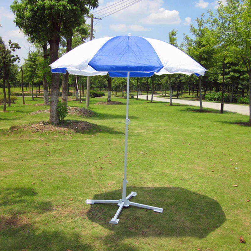 

3/4 Feet Summer Outdoor Portable Beach Garden Patio Sun Umbrella Base Adjustable Folding Steady Stand Parasol Ground Bracket