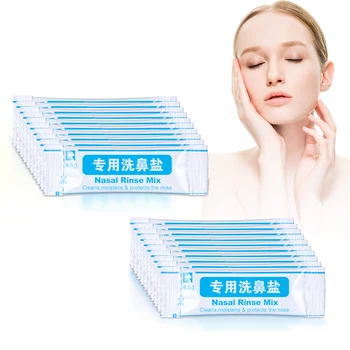 

20 Bags Nasal Wash Salt 4.5g/bag for 500ML Nasal Wash Cleaner Neti Pot Nose Wash System Sinus & Allergies Relief Drop Shipping