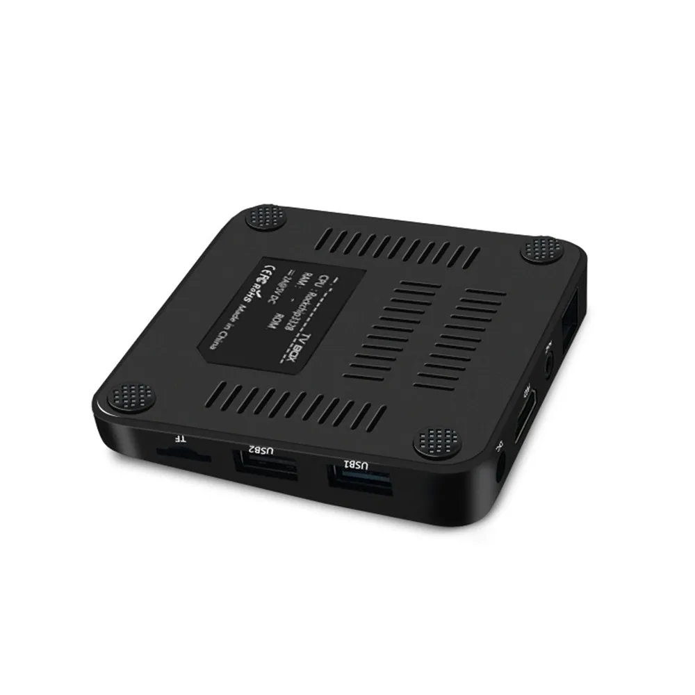 MX10 Мини ТВ коробка RK3328 Android 9,0 2G16G четырехъядерный 64 бит wifi 2,4G телеприставка клавиатура с подсветкой пульт дистанционного управления