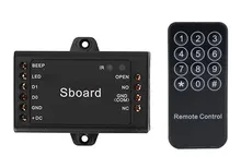 Sboard Mini Single Door Controller Single door Access Controller Connect with Any keypad Reader Wiegand 26~37 Bits Output