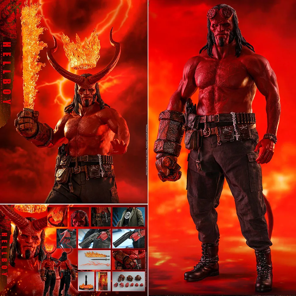 Hot Toys MMS527 1/6 Hellboy Collectible Figure Model 12'' Male Soldier