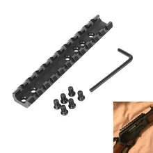 

M-lok Low Profile Top Marlin Lever Action Mount 11 Slots 120mm Length For RifleAir Gun Flashlight Scope Optics Base Adapter