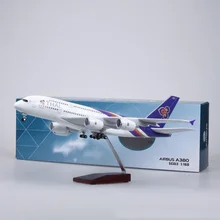 1/160 весы 50 5 см самолет Airbus 380 A380 Таиланд Тайская авиакомпания