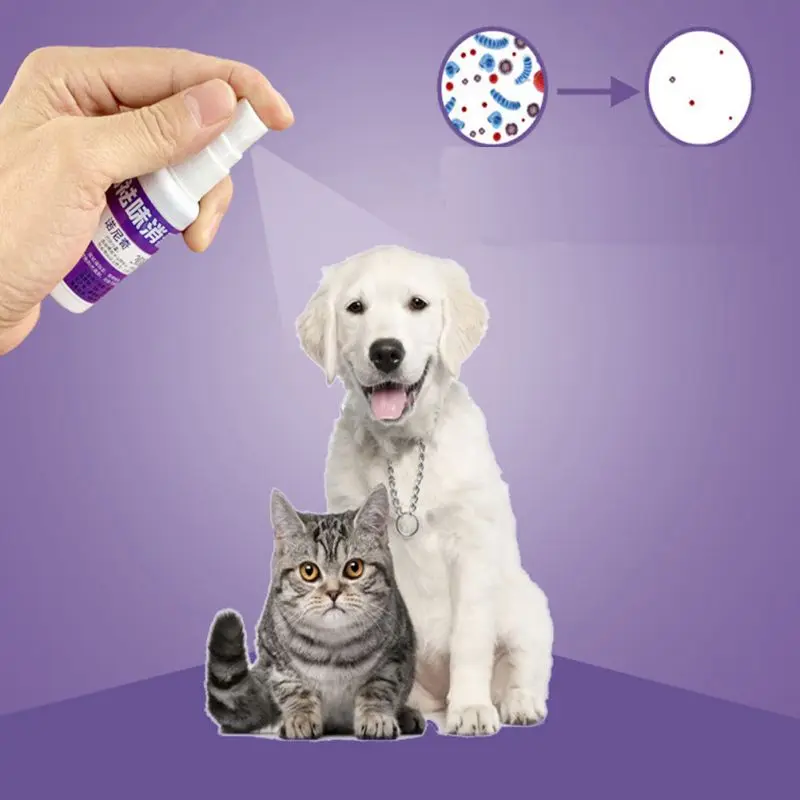 30 мл дезодорант для собак, кошек, собак, кошек, дезодорант-спрей для собак, кошек, жидкий парфюм-спрей