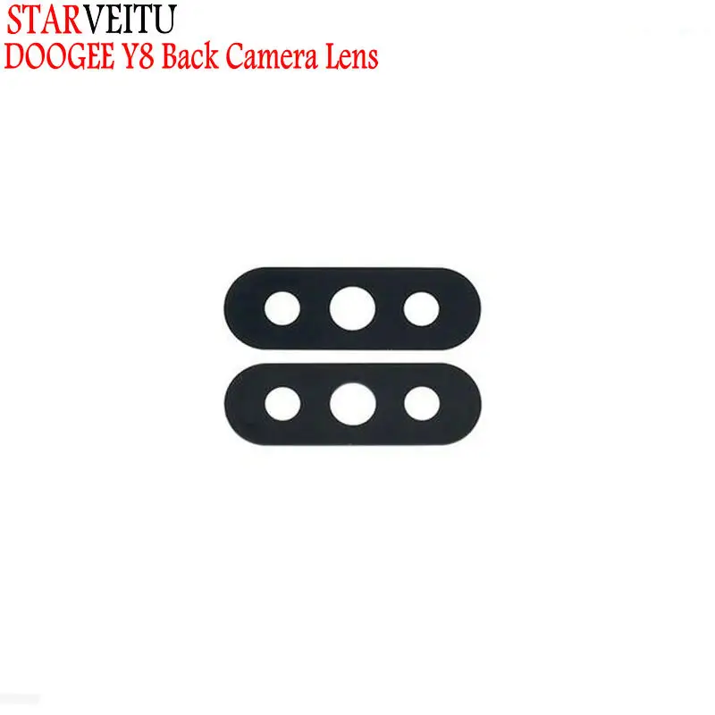 

STARVEITU For Doogee Y8 Rear Camera Lens Replacment Mobile Phone Back Camera Lens For Doogee Y8 6.1inch