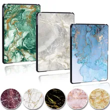 

Case For Apple iPad 7 8 9th Gen 2019 2020 2021 10.2 inch Tablet PC Plastic marble pattern Slim Stand Case Cover