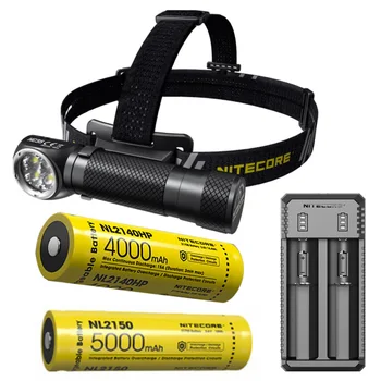 

NITECORE HC35 Micro-USB Charging Headlight 4* XP-G3 S3 LEDs max 2700 lumen beam throw 134M headlamp with 21700 4000mAh battery