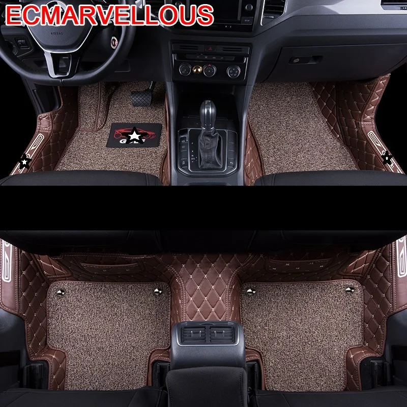 

Modification Interior Car Carpet Floor Mats Accessory Modified Mouldings Upgraded Styling Foot Pad FOR Volkswagen Golf-Sportsvan