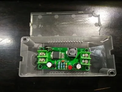 12V3A with shell Блок питания для контроля доступа с магнитным замком, плата задержки 12V3A постоянного тока в DC Buck LM2596S источник питания - Цвет: 12V3A with shell
