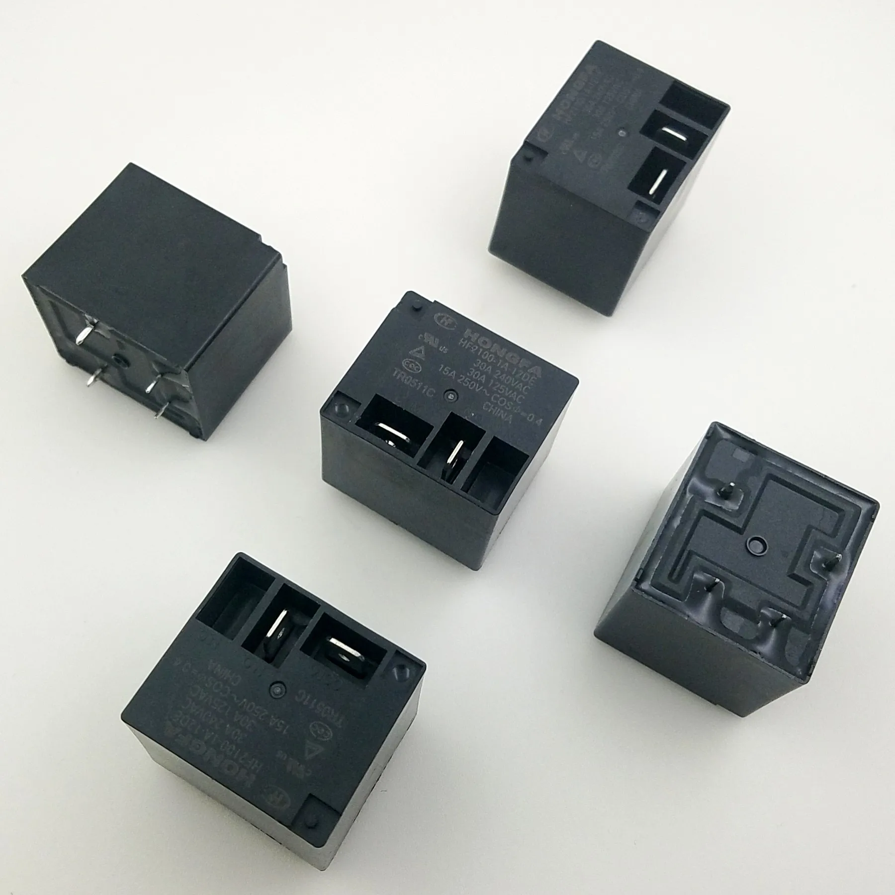 

10 шт./лот 100% оригинальное новое реле HF2100-1A-12DE 12VDC HF2100-1A-24DE HF2100 1A 5DE 5V 24VDC 12V 30A 4PIN