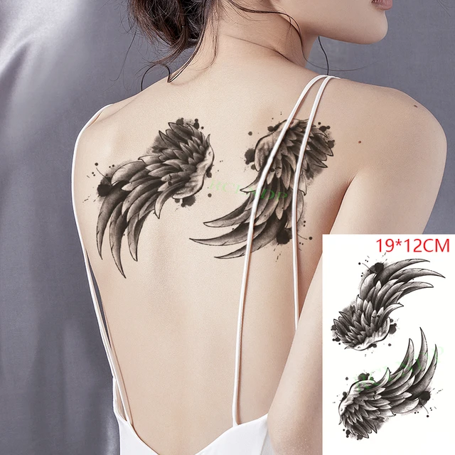35 Breathtaking Wings Tattoo Designs  Art and Design