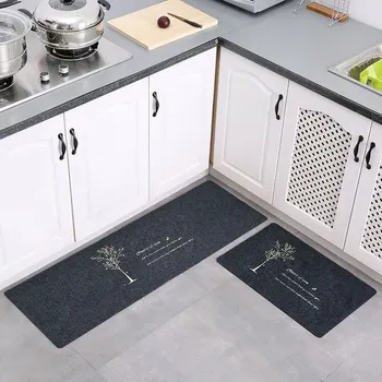 

1PC/1Set Mat Doormat Non-Slip Kitchen Carpet/Bath Mat Home Entrance Floor Tree Pattern Hallway Area Rugs Kitchen Decorative Mat
