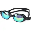 Lunettes de natation professionnelles Anti-buée pour adultes, verres de protection UV, étanches, réglables, en Silicone, pour hommes et femmes, dans la piscine ► Photo 1/6