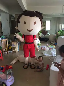 

New Arrival customized big head baby boy Mascot Costume Adult Halloween Birthday party cartoon Apparel Cosplay Costumes