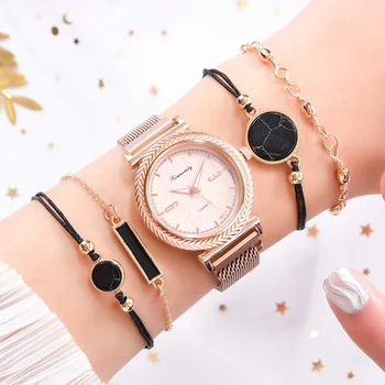 

Fashion Women Watch Alloy Mesh Band Round Dial Quartz Watch for Girls K2