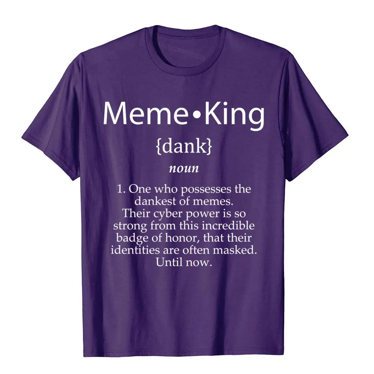 Meme King Definition 2020 Dank Memes Gift - Gamer Dank Memes Pullover Hoodie__B13611purple