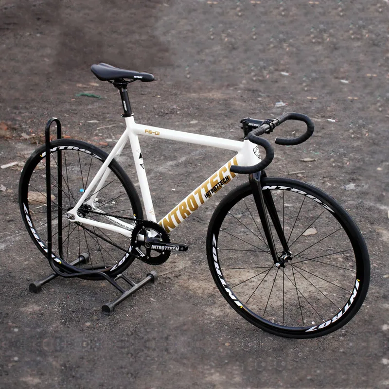 2021 New INTRO7 FS01 FIXED GEAR BIKE Aluminum Frame Single Speed Fixie