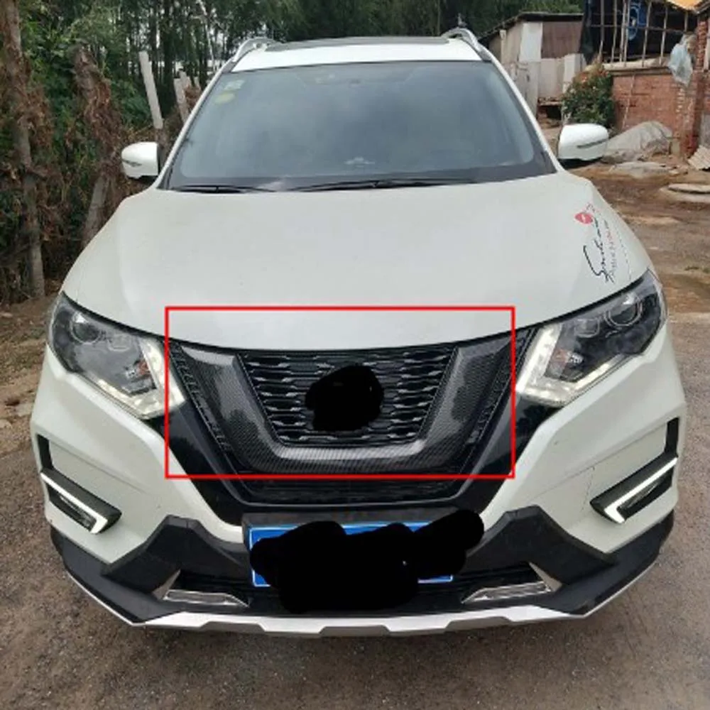 Black Plastic Font Lower Center Bumper Grille Cover For Nissan Rogue X Trail 17 18 19 Window Automotive Florent Dejardin Fr