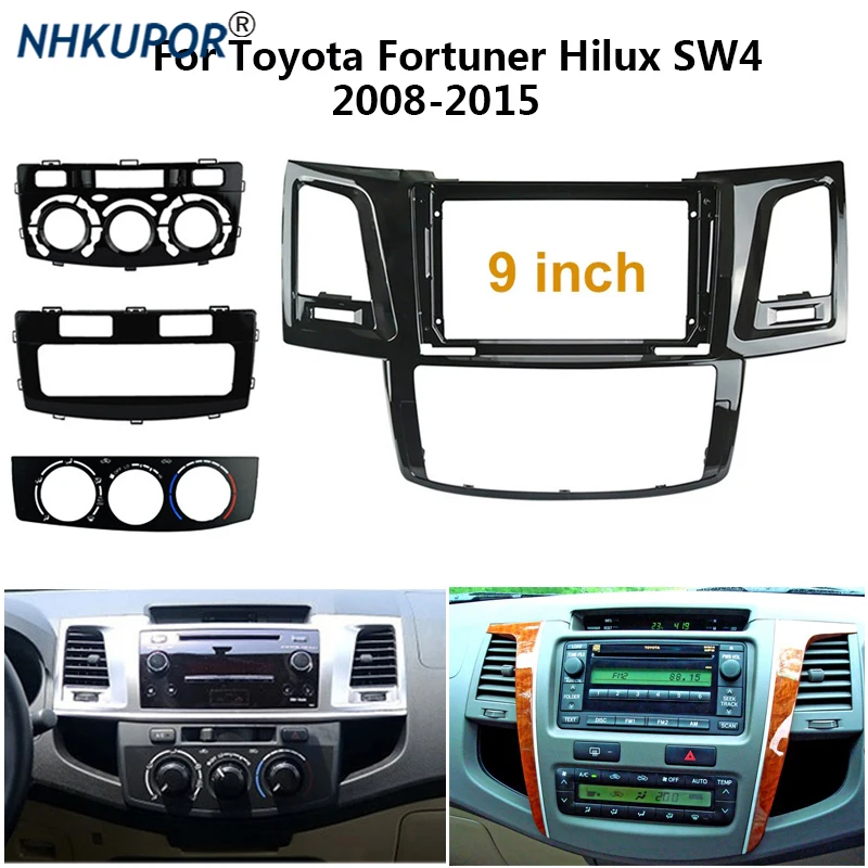 Комплект рамок для Toyota Fortuner Hilux SW4 2012-2015 9 дюймов | Автомобили и мотоциклы