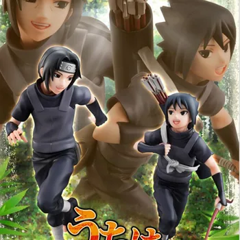 

Anime Naruto Uchiha Itachi & Uchiha Sasuke Young Running Version Action Toy Figures Pvc Model Collection Toys