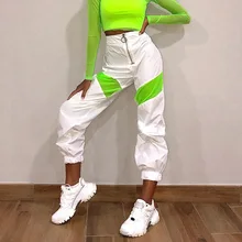 Брюки для джазовых танцев для женщин, хип-хоп, Рейв, наряд для диджея, диско, Ds, для танцев на шесте, одежда для сцены, брюки для ночного клуба, одежда для танцоров Gogo DC3138