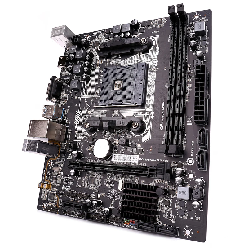  Original Bunte C AB350M-K PRO V14 Motherboard m ATX für AMD AM4 Buchse Prozessor Dual Kanal DDR4 SA