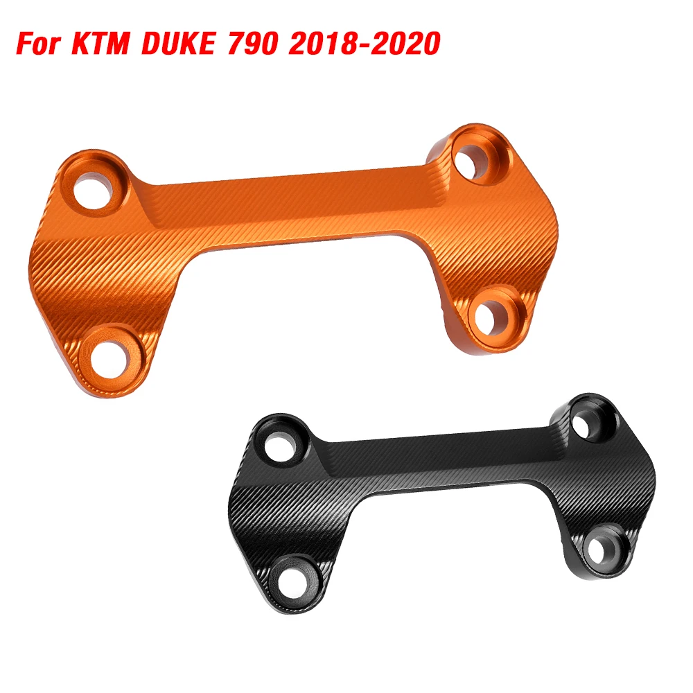 

CNC Aluminum Handlebar Clamp Bracket Kit Handle bar Risers Top Cover for KTM DUKE 790 2018 2019 2020 Motorcycle Accessories