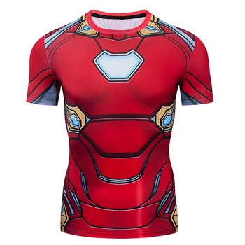 

New Style Flash Marvel Superhero 3D Printed kid T Shirt Summer Compression T-Shirt Short Sleeve Tshirt Exercise Fitness Clothing
