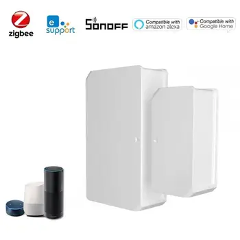 

SONOFF SNZB-04 ZigBee Wireless eWeLink APP Door/Window Sensor Detector On/ Off Alert Notification Smart Home Security Devices