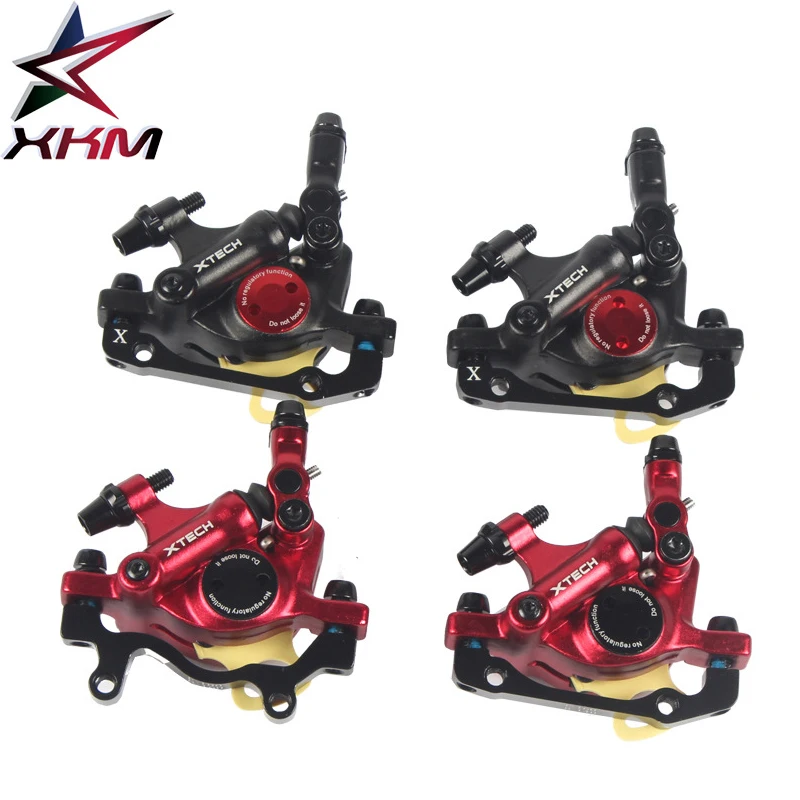

ZOOM HB-100 Mountain Bike Brake Sets Front & Rear Line Pulling Hydraulic Disc Brake MTB Road Bicycle Brake Calipers Left & Right