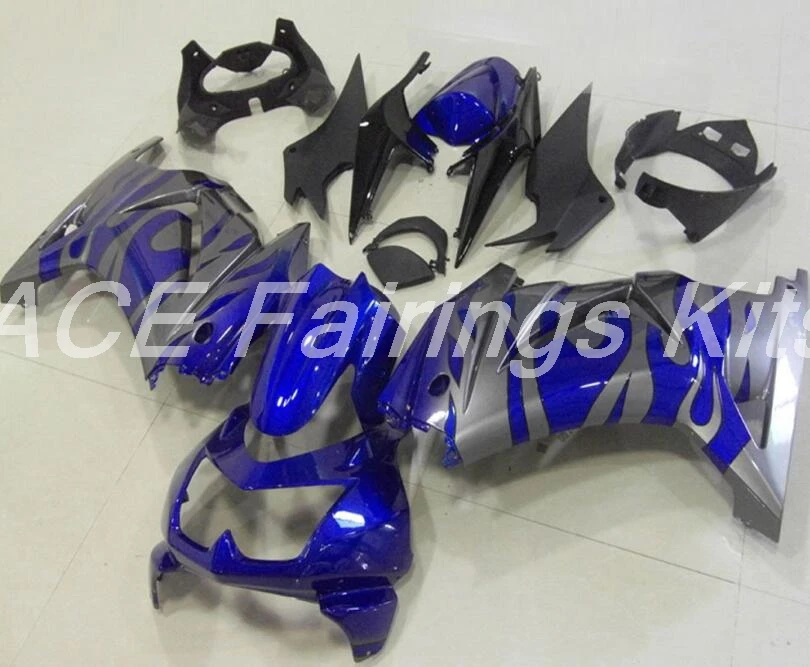 

New ABS fairing kit Fit for Kawasaki Ninja 250 EX250 ZXR250 2008-2014 08 09 10 11 12 13 14 Fairings (Injection mold) blue gray