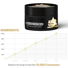 Волшебный уход маска для волос питательная 5 секунд Ремонт кондиционер для волос JS11