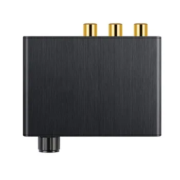 

Jack Audio Converter 192 KHz DAC Converter With Volume Adjustment Support DTS / Dolby AC3 5.1 CH Digital SPDIF Coaxial New