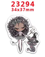 30 шт hollaween характер плоское украшение из смолы PR 23292 - Цвет: 23294